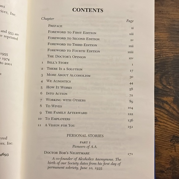 Alcoholics Anonymous Fourth Edition - Picture 3 of 7